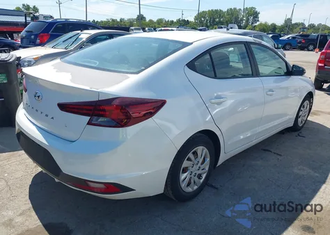 2019 Hyundai Elantra Se z USA, uszkodzony, nr VIN 5NPD74LF5KH472012